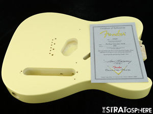 Fender USA Custom Shop Postmodern NOS Telecaster BODY Tele Nitro Vintage White