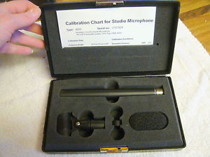 BRUEL & KJAER DPA 4003 OMNI CONDENSER MICROPHONE 130V W/ CASE & CLIP