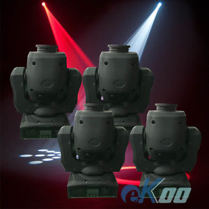 4 UNITS 60W RGBW GOBO LED spot Moving Head Light Disco Wedding Party DJ American