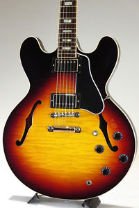 Gibson Memphis ES-335 Figured Block / Sunset Burst 2015, hollow, f021253