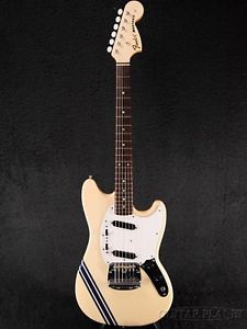 Fender Japan MUSTANG MG73/CO Vintage White Electric Guitar [Near Mint] w/ Case