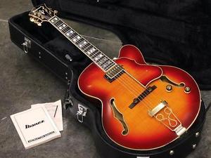 [USED]Ibanez AF151-AWB-12-02 Hollow body guitar, w/ Hard case, j220155