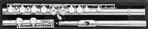 William Richards Handmade Solid Silver Flute