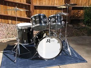 Vintage Rogers Drum Set, Londoner 5, Fullerton 9/72, Zildjian Cymbals