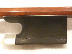 Private COLLECTION to SELL - 98: A good German VIOLIN BOW  - *E.W.ZOPHEL*