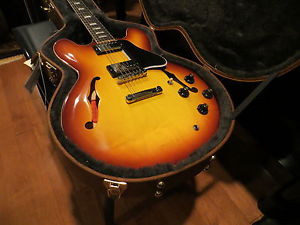 Gibson Memphis ES-335 Larry Carlton Hollow Body Vintage Sunburst 2014 Unplayed