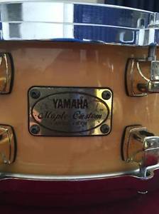 YAMAHA Maple Custom Vintage Snare Drum 14 x 5.5 from Tokyo Japan Free Shipping
