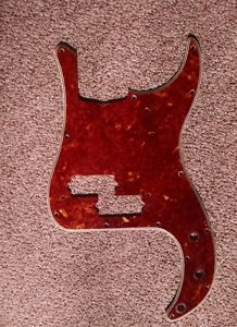 Early 60's Fender P Bass Pickguard