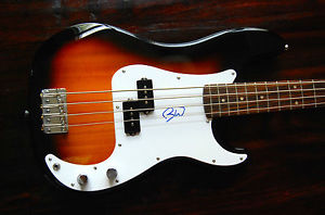 Beach Boys, Brian Wilson Signed Fender Bass