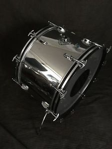 LUDWIG STAINLESS STEEL BASS DRUM 24X14.  1976.  LOW EU SHIPPING.