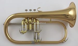 Yamaha YFH631G laccato Flicorno soprano usato 441424