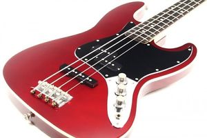 Fender Japan Aerodyne Jazz Bass AJB Old Candy Apple Red (OCR) FREESHIPPING/123