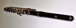 Beautiful Rudall Carte & Co Berners street London wooden Boehm Piccolo / Flute