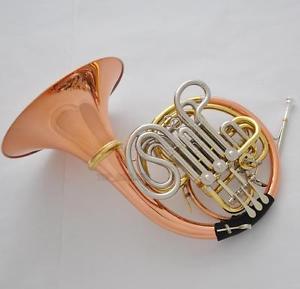 Professional 103 Model Double French Horn ROSE BRASS Detachable Bell NEW CASE