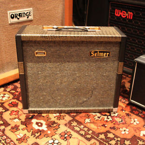 Vintage 1964 Selmer Truvoice Mercury 5 Amplifier w/ Original Case SERVICED