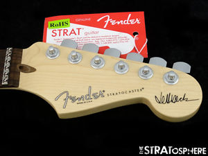 USA Fender JEFF BECK Stratocaster Strat NECK & LOCKING TUNERS LSR Rosewood SALE!