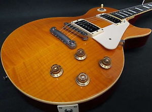 Burny by Fernandes RLG-55Z Les Paul Model Electric Guitar Free Shipping