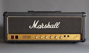 MARSHALL JCM 800 50 Watt Master Model Mk2 Lead Head Amplifier 2204 1984