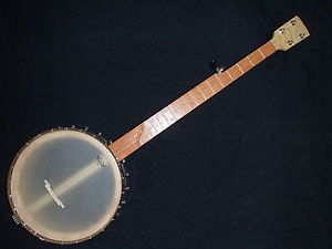 Handmade White Ash 5 string Banjo with fretboard scoop, Zachary Hoyt #22