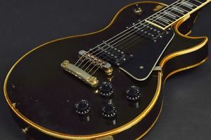 Gibson USA 1979 Les Paul Custom Ebony Mod Electric Free Shipping