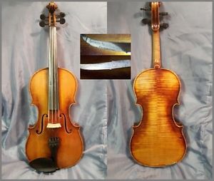 *Beautiful Antique Violin,1920's,in excellent shape ,fully restored, Bohemia*