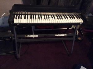 WOW L@@K-RARE FIND COMBO-HOHNER PIANET T VINTAGE KEYBOARD W/ORIGINAL STAND