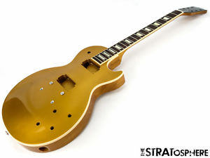 2016 Gibson USA Les Paul Classic BODY & NECK Parts American Plain Top Gold Top