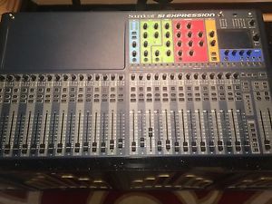 Mint Condition Used Soundcraft Si Expression With Soundcraft Mini Stagebox 32