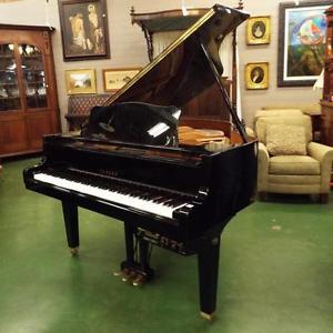 Black Lacquer Yamaha Baby Grand Player Piano w/Stool & Music (Serial ... Lot 435