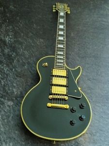 Gibson 89 Les Paul Custom 35th Anniversary Black Beauty Used  w/ Hard case