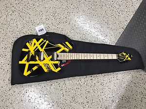 Super Limited Edition EVH Wolfgang Special Black & Yellow With Case