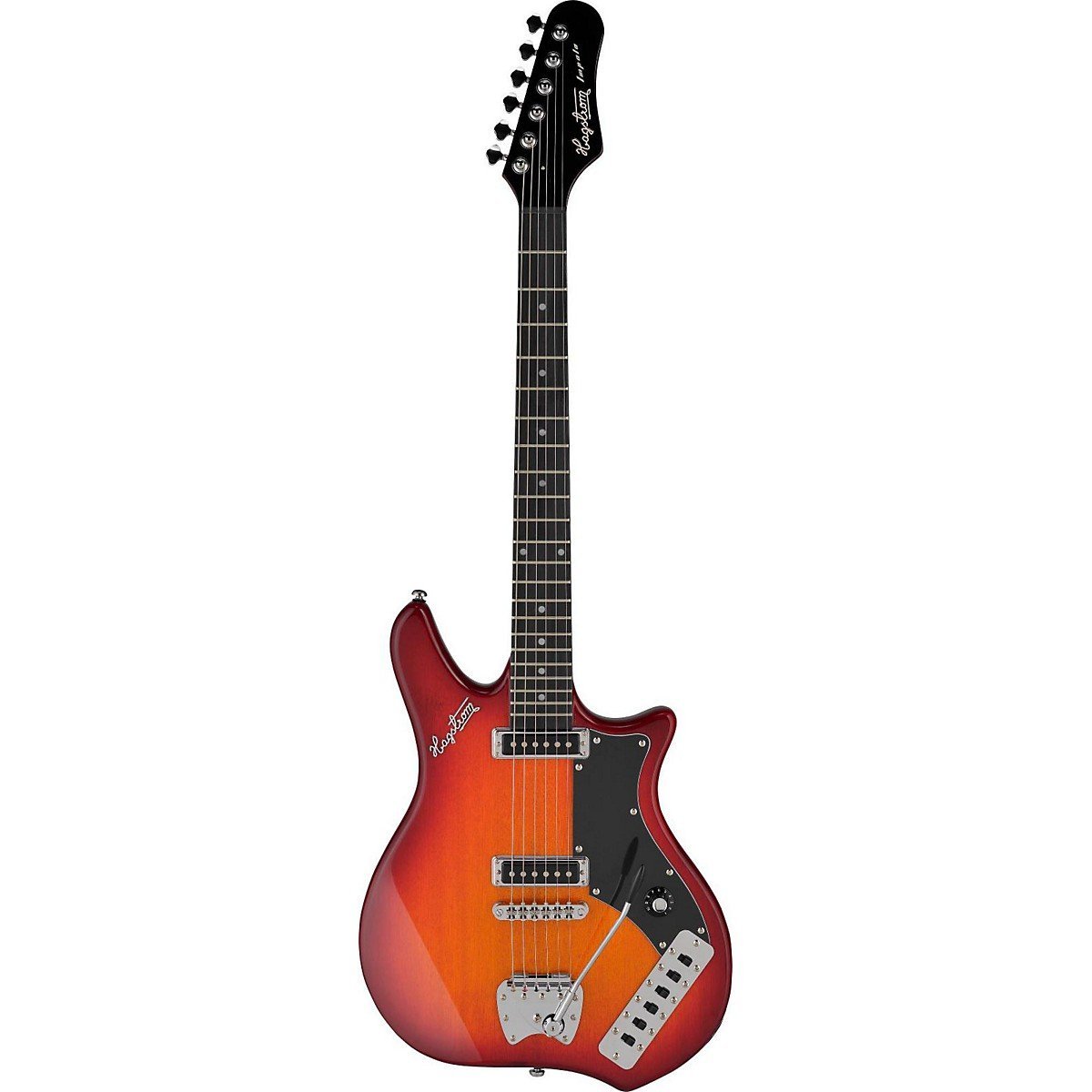 Hagstrom IMP-CSB Retroscape Series Impala Electric Guitar - CHERRY SUNBURST