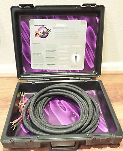 Pair of MONSTER CABLE Z3, 15 ft Precision Audiophile Speaker Cables w/ Hard Case