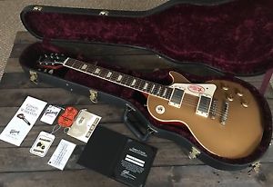 2011 Gibson Les Paul 1957 Goldtop Custom Shop R7 Historic Reissue VOS