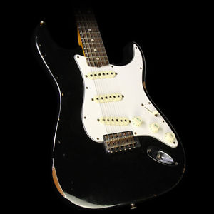 Used 2015 Fender Custom Shop '60s Roasted Ash Stratocaster Electric Guitar Black