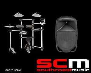 ASHTON ELECTRONIC DRUM KIT RHYTHM VX DRUMKIT  +STOOL & 400Watt HH AMPLIFIER AMP