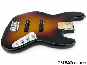 2016 Fender American Jaco Pastorius Jazz Bass LOADED BODY J 3 Color Sunburst