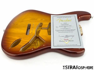 Fender USA Custom Shop Postmodern NOS Stratocaster BODY Strat Tobacco Sunburst