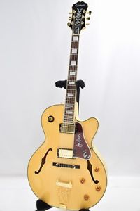 Epiphone Joe Pass Emperor II NAT 2001 Soft Case Electric Guitar Free Shipping