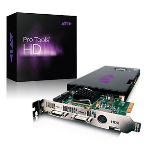 AVID HDX PCie Card w/Pro Tools 12HD Software & Support **New in Sealed Box**