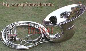 CHRISTMAS_GIFT SOUSAPHONE 24 " VALVE"BIG_SOUSAPHONE.BRASS W/ CASE*BOX"SHIPPING