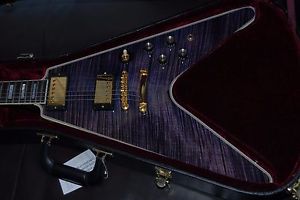 2010 Gibson Custom Shop Flying V Custom Flame Top Limited Edition w/ OHSC, COA