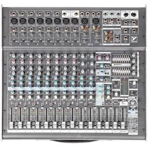 YORKVILLE PM2012 Desktop 12 Channel 2000w Stereo Dual FX Audio Mixer