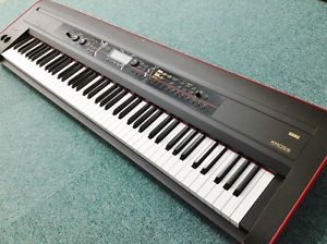 KORG KROSS-88 Music Workstation Keyboard Synthesizer Black and Red KROSS88