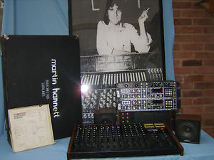 Martin Hannett 's Vintage PACE MM mixer ( Joy Division , U2,) etc engineeer