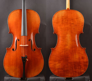 Super value!Best "William Forster III 1814" Copy cello oil varnish ,strong open