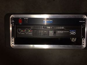 QSC RMX 2450, Furman, and SKB Case