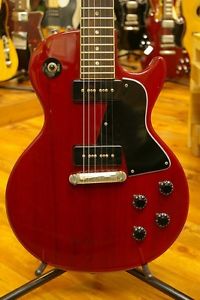 Burny Les Paul Junior Special type RLS-60 Red w/soft case F/S Guiter Bass #M5