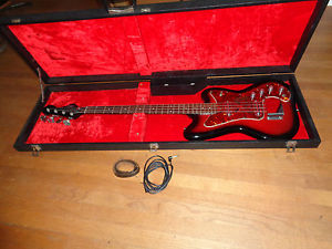 1960's Vintage Silvertone Bass  All Original  Original Case  COLLECTOR GRADE