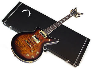 DEAN Cadillac Select electric GUITAR Tiger Eye NEW Cadi new w/ CASE - DMT pups